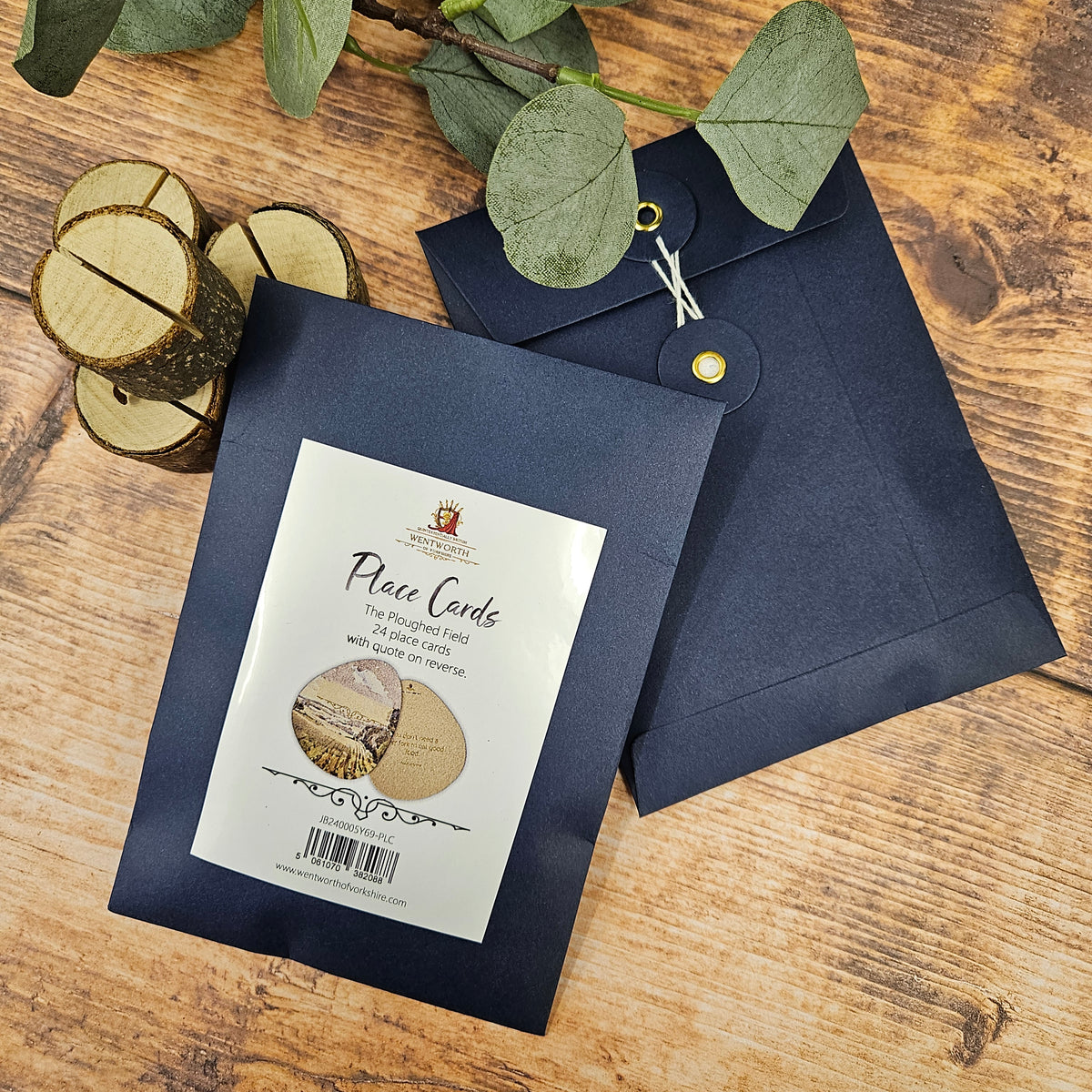 'Low Tide in the Harbour' Place Card