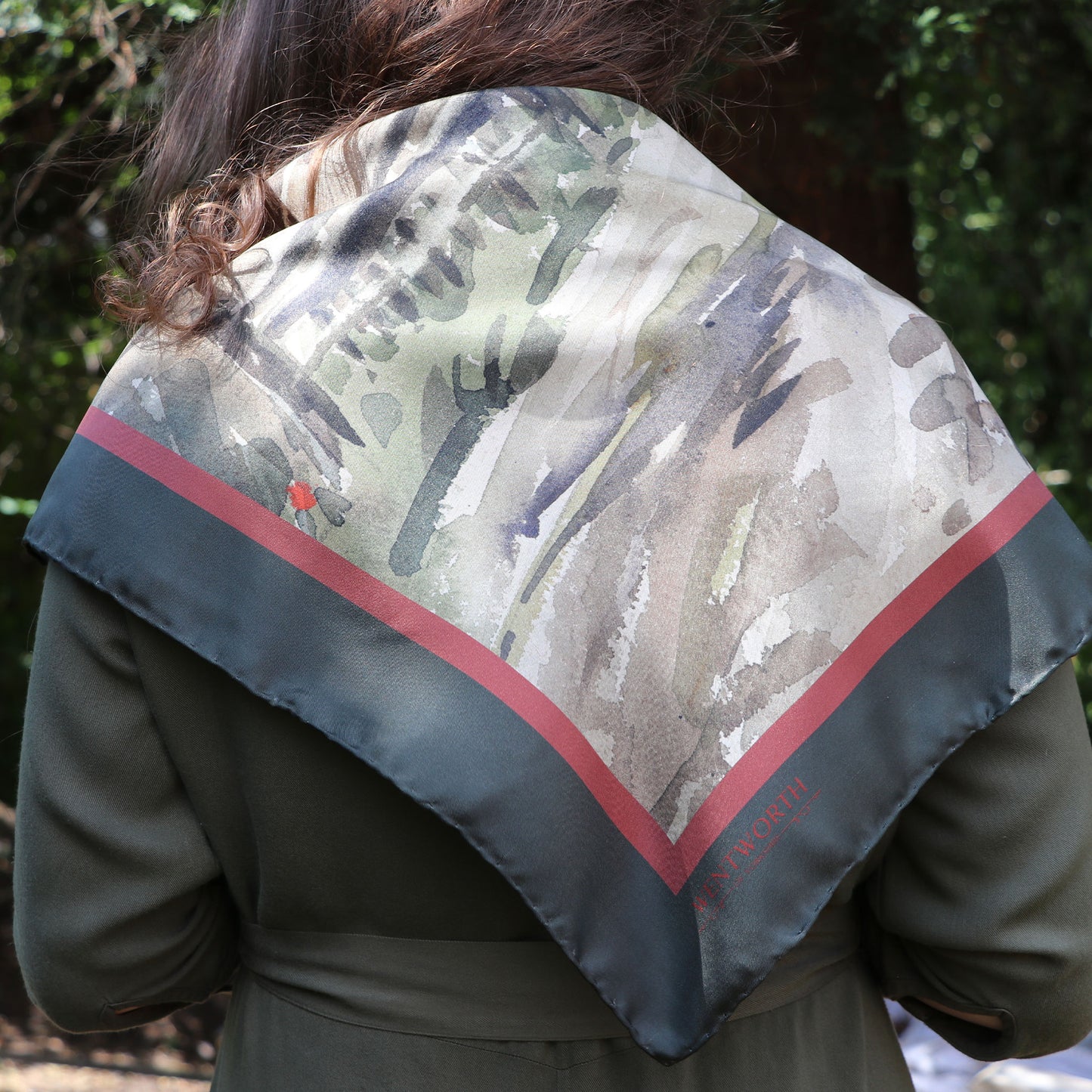 'The Hens' Welcome' Silk Scarf