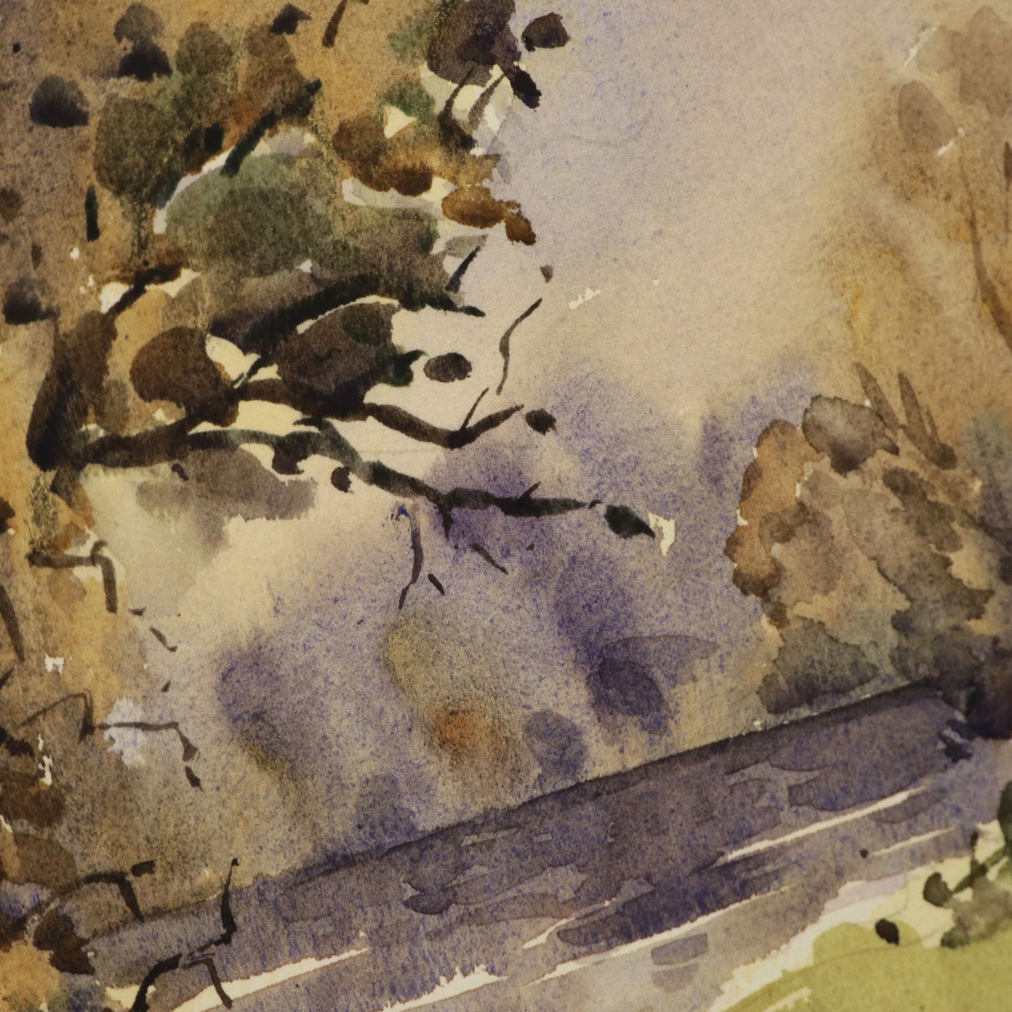 'Autumn by the Lake' Fine Art Print