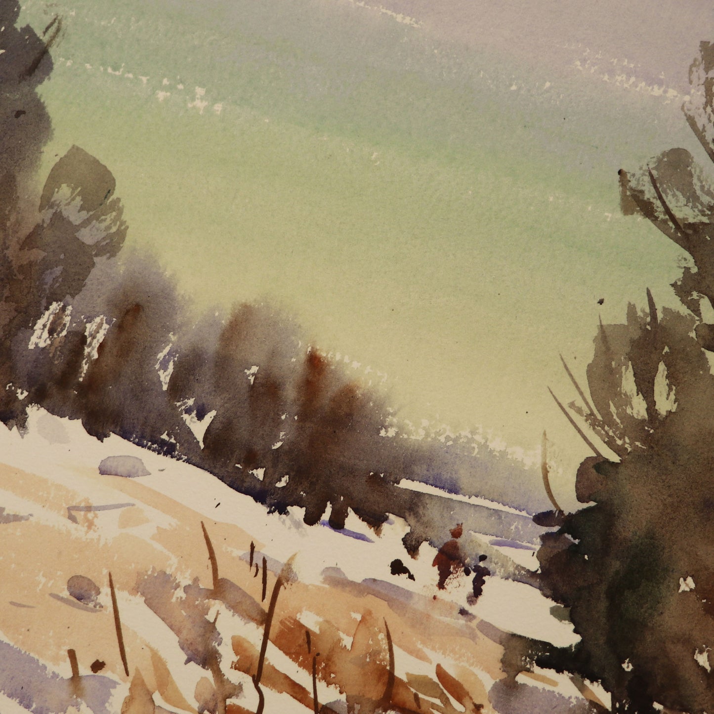 'A Bracing Afternoon' Fine Art Print
