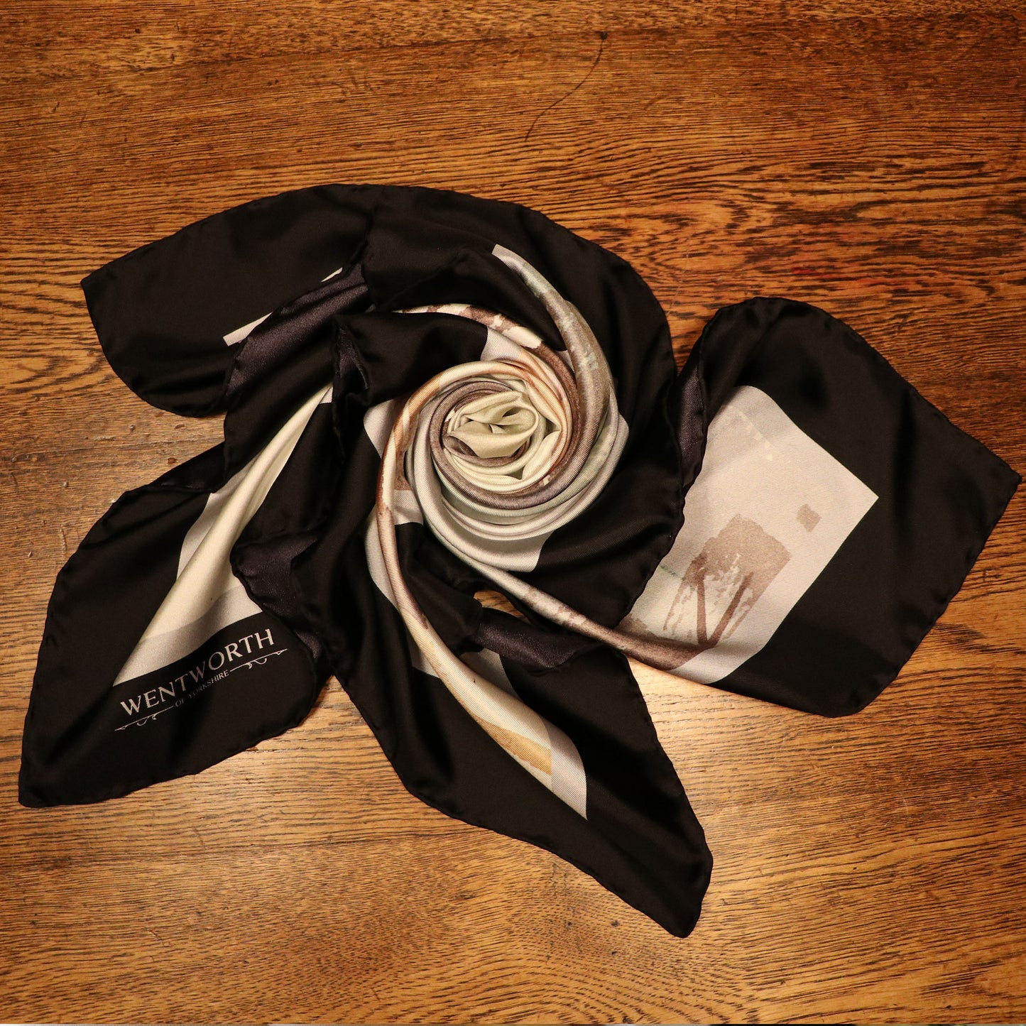 'A Bracing Afternoon' Silk Scarf