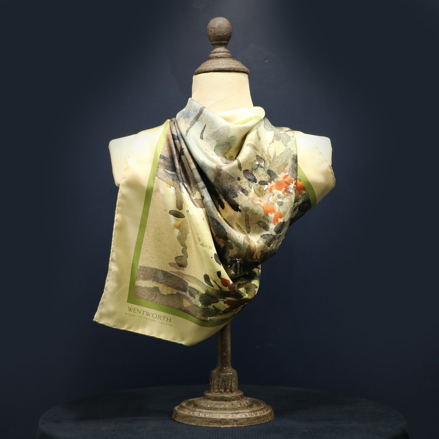 The Artist's Garden' Silk: Sunkissed Sands & Wild Pear