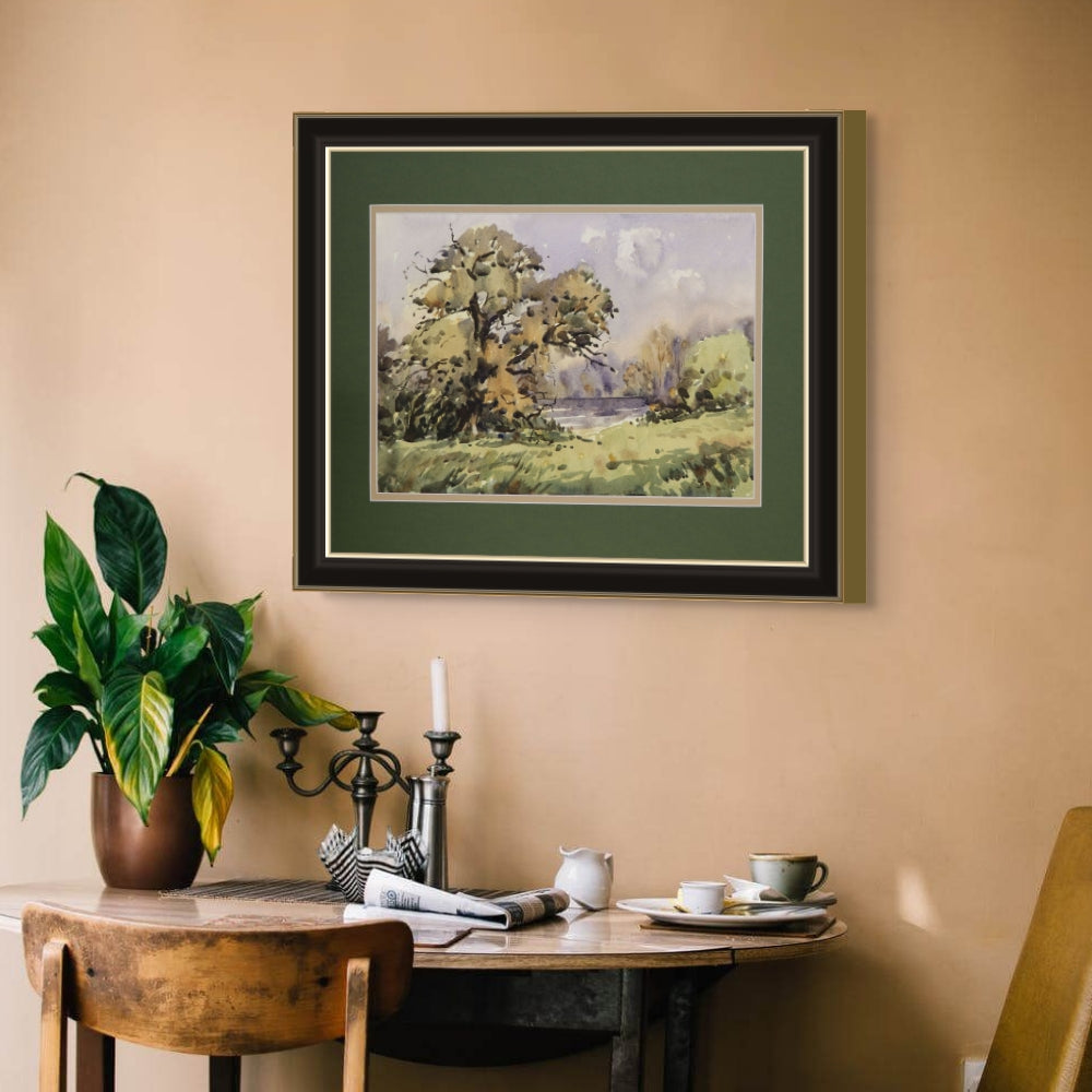 'Autumn by the Lake' Fine Art Print