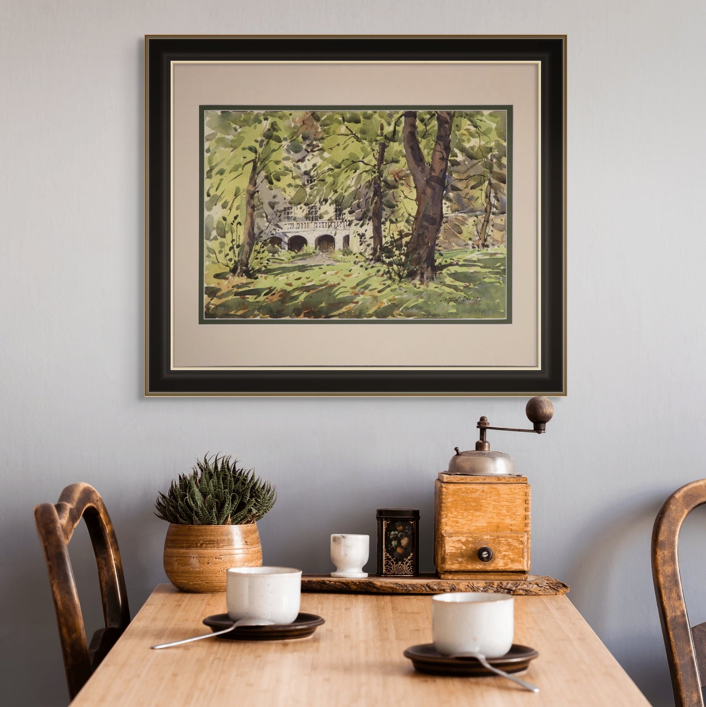 'A Leafy Approach' Fine Art Print