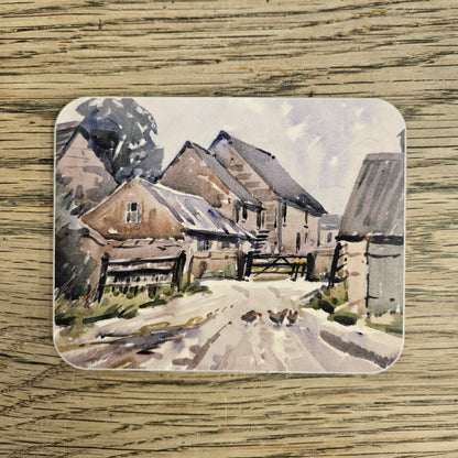 'The Hens' Welcome' Melamine Coaster