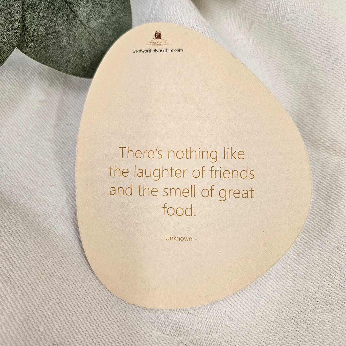 'Leaving the Harbour' Place Card