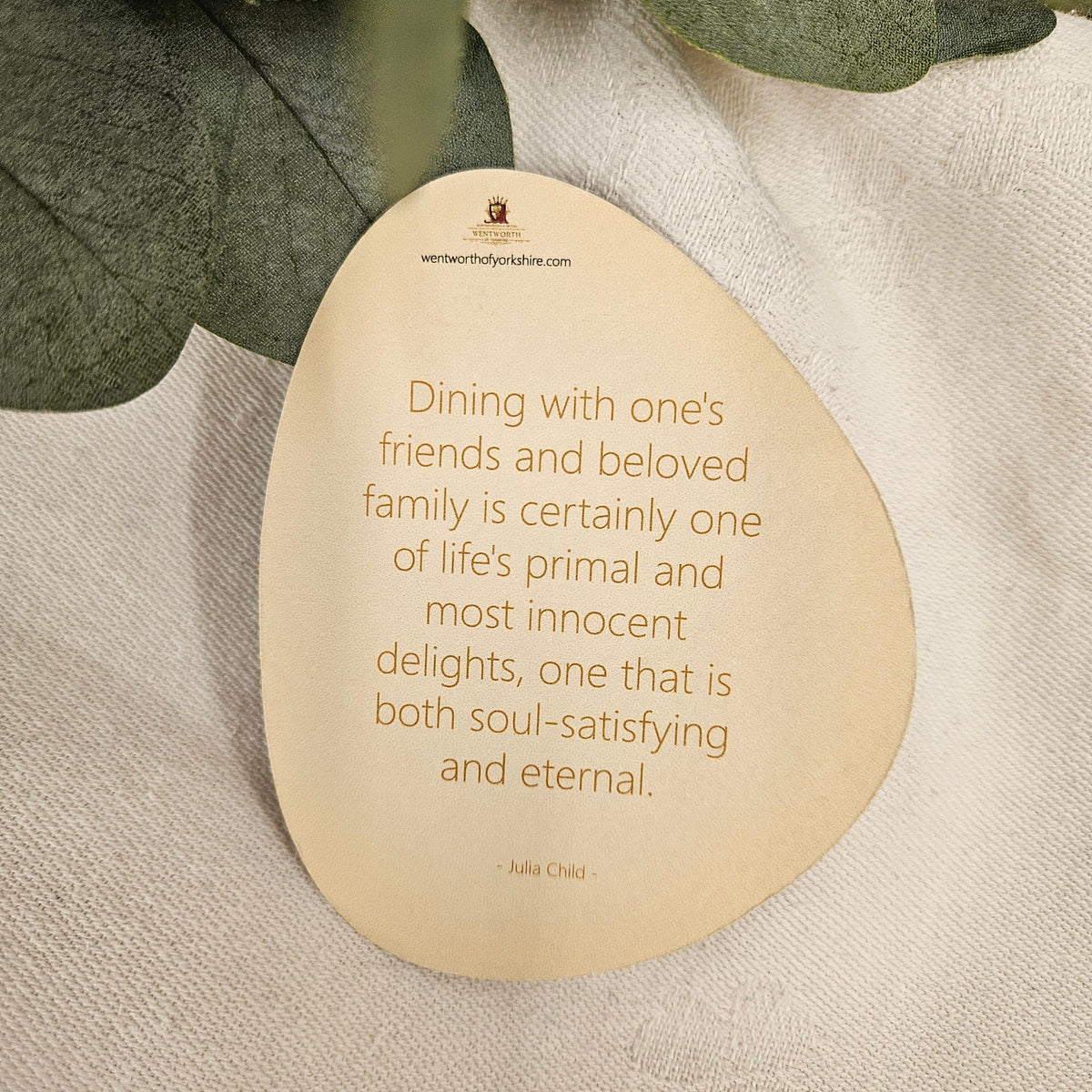 'Home at Last' Place Card