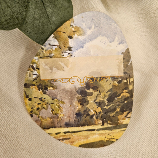 'Summer Turns to Autumn' Place Card