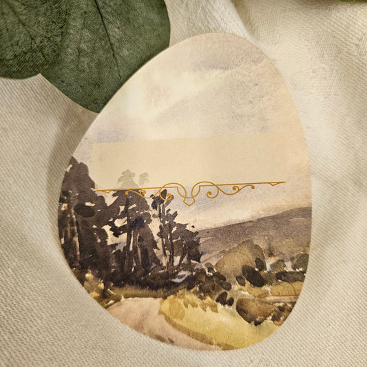 'The Turn in the Road' Place Card