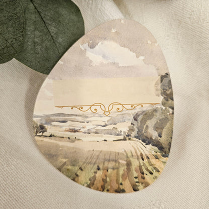 'The Ploughed Field' Place Card