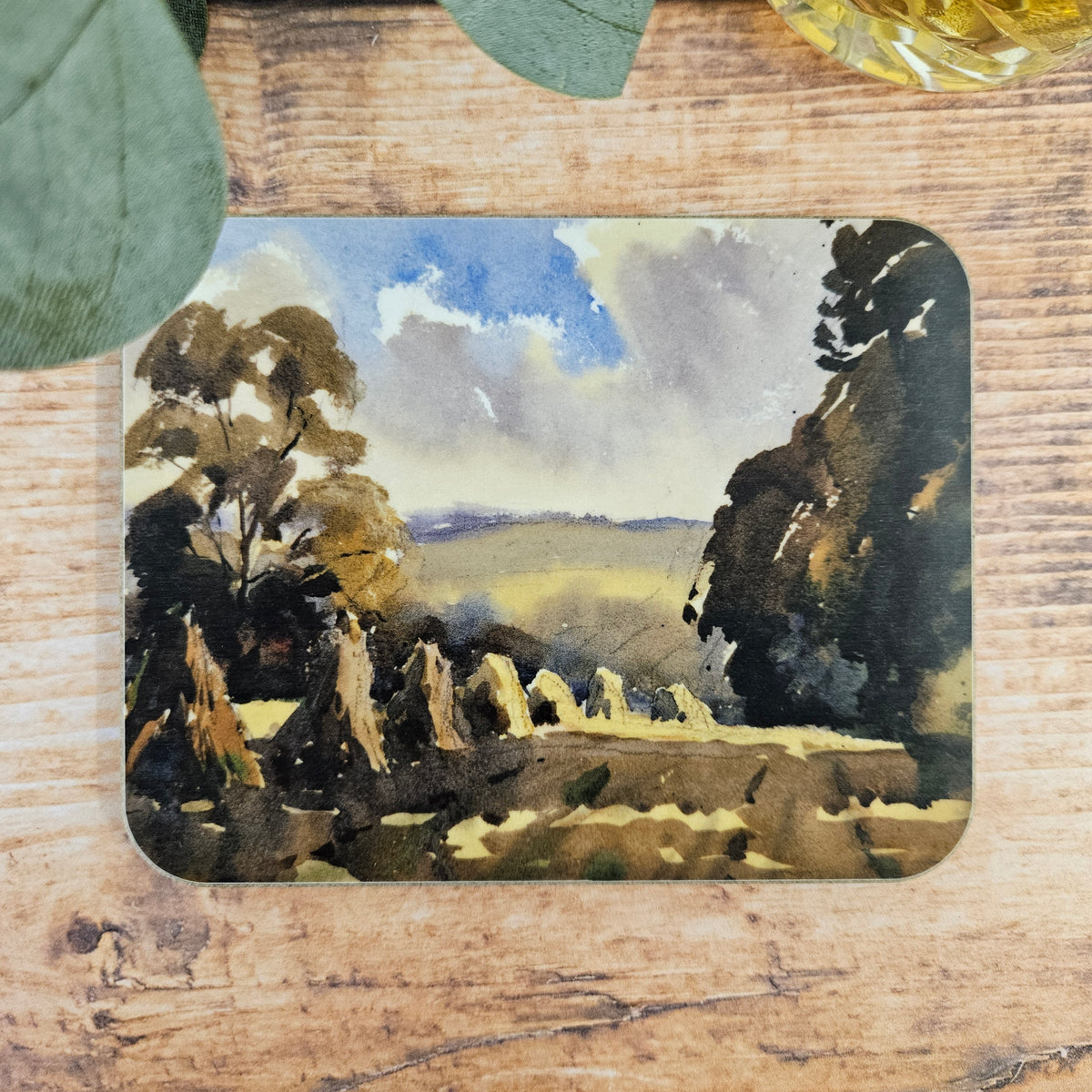 'The Work of the Scythe' Melamine Coaster