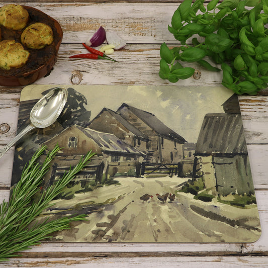 'The Hens' Welcome' Melamine Tablemat
