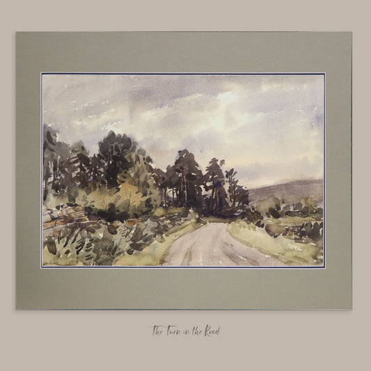 'The Turn in the Road' Fine Art Print