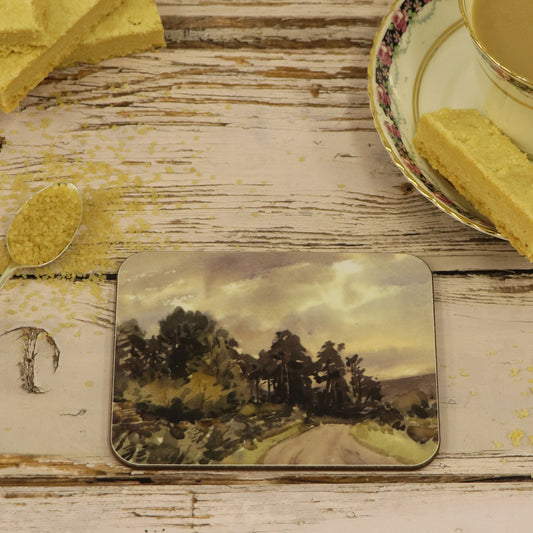 'The Turn in the Road' Melamine Coaster