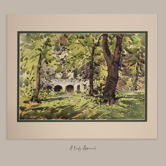 'A Leafy Approach' Fine Art Print