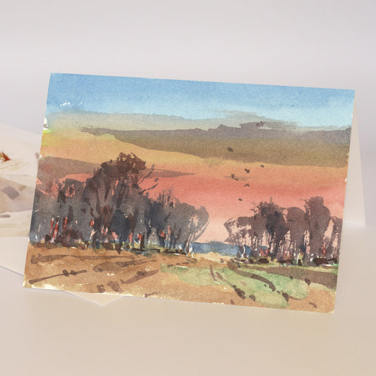 'Shepherd's Delight' Fine Art Greetings Card
