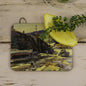 'Low Tide in the Harbour' Melamine Coaster