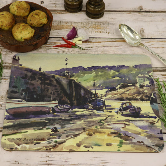 'Low Tide in the Harbour' Melamine Tablemat