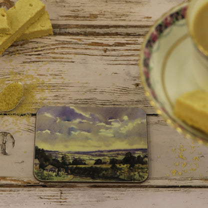 'The Sunlit Hills' Melamine Coaster