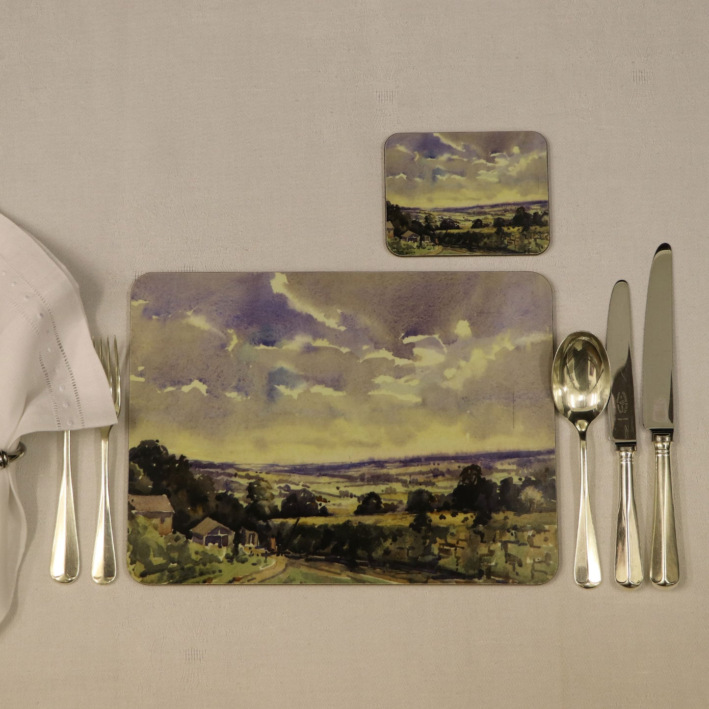 'The Sunlit Hills' Melamine Placemat