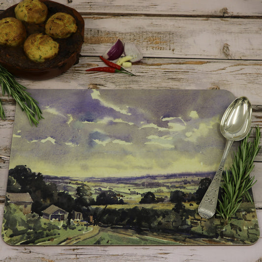 'The Sunlit Hills' Melamine Tablemat