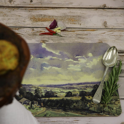 'The Sunlit Hills' Melamine Tablemat