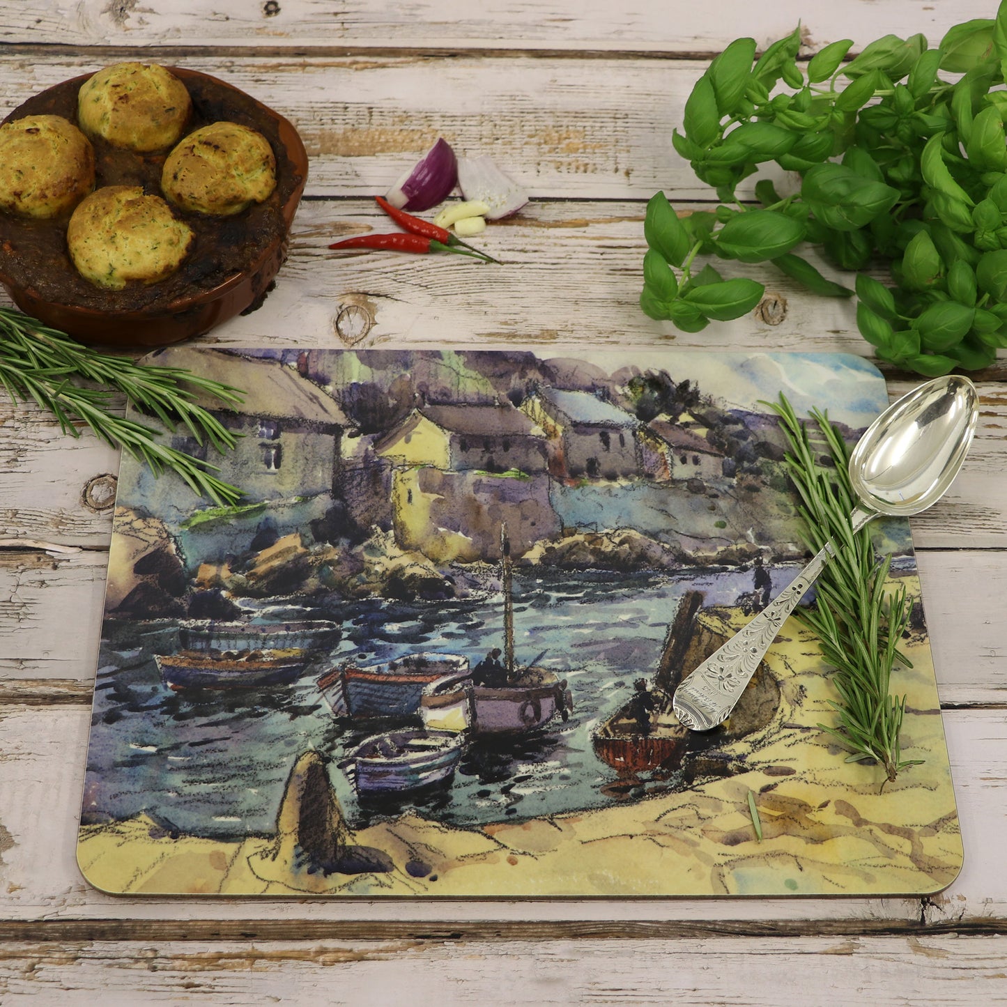 'Leaving the Harbour' Melamine Tablemat