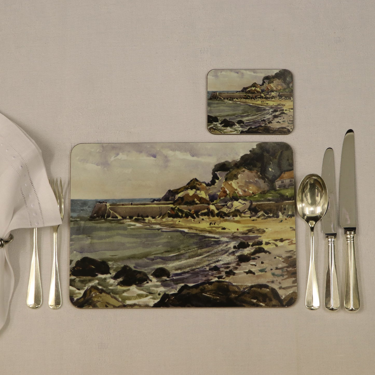 'Quayside in the Bay' Melamine Placemat