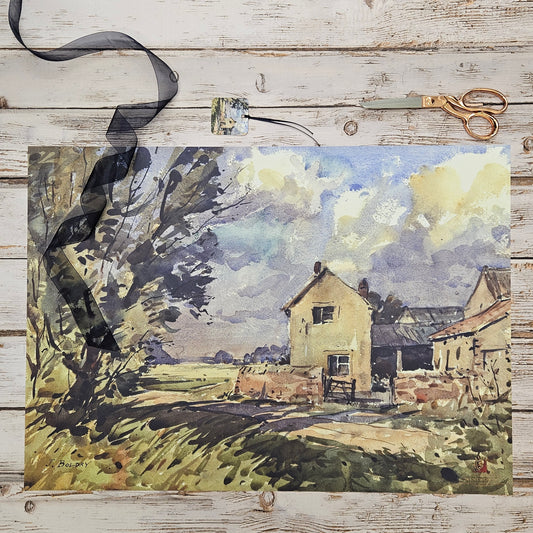'Summer Days on the Farm' Gift Wrap & Tag