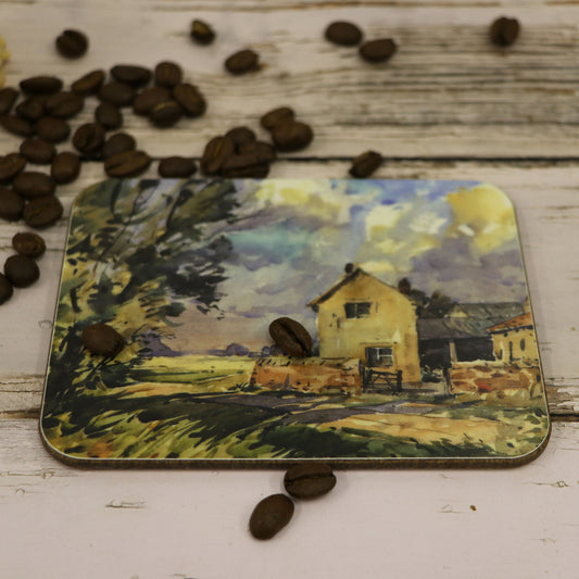 'Summer Days on the Farm' Melamine Coaster