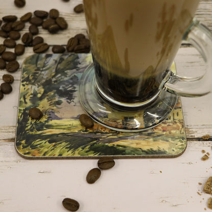 'Summer Days on the Farm' Melamine Coaster