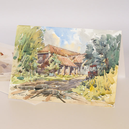 'Sunshine After Rain' Fine Art Greetings Card
