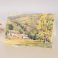 'Farmstead in the Hills' Fine Art Greetings Card