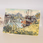 'Anchored in the Sunlight' Fine Art Greetings Card