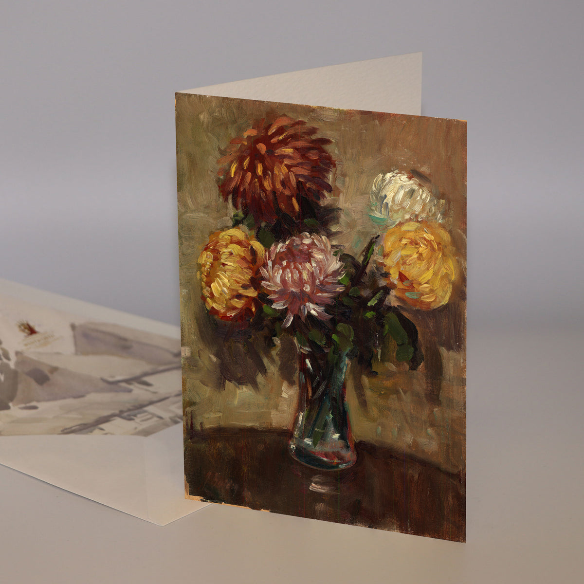 'Blooms of Autumn' Fine Art Greetings Card