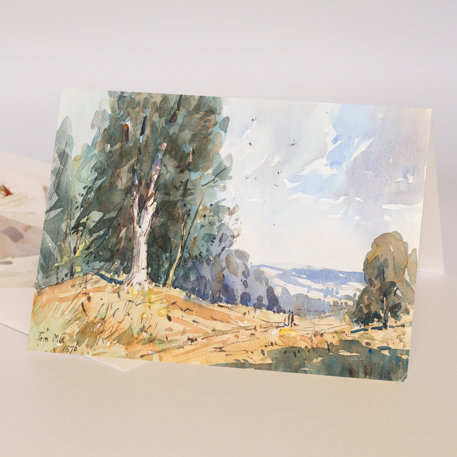 Greetings Card - An Afternoon Stroll