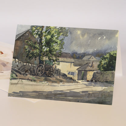 'A Quiescent Evening' Fine Art Greetings Card