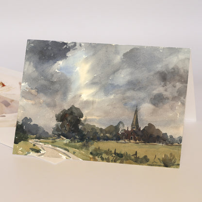'The Gathering Storm' Fine Art Greetings Card