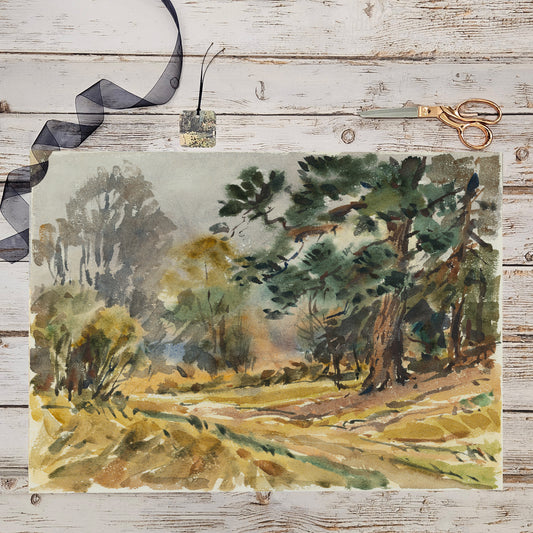 'The Woodland Way' Gift Wrap & Tag