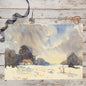 'The Quietude of Winter' Gift Wrap & Tag