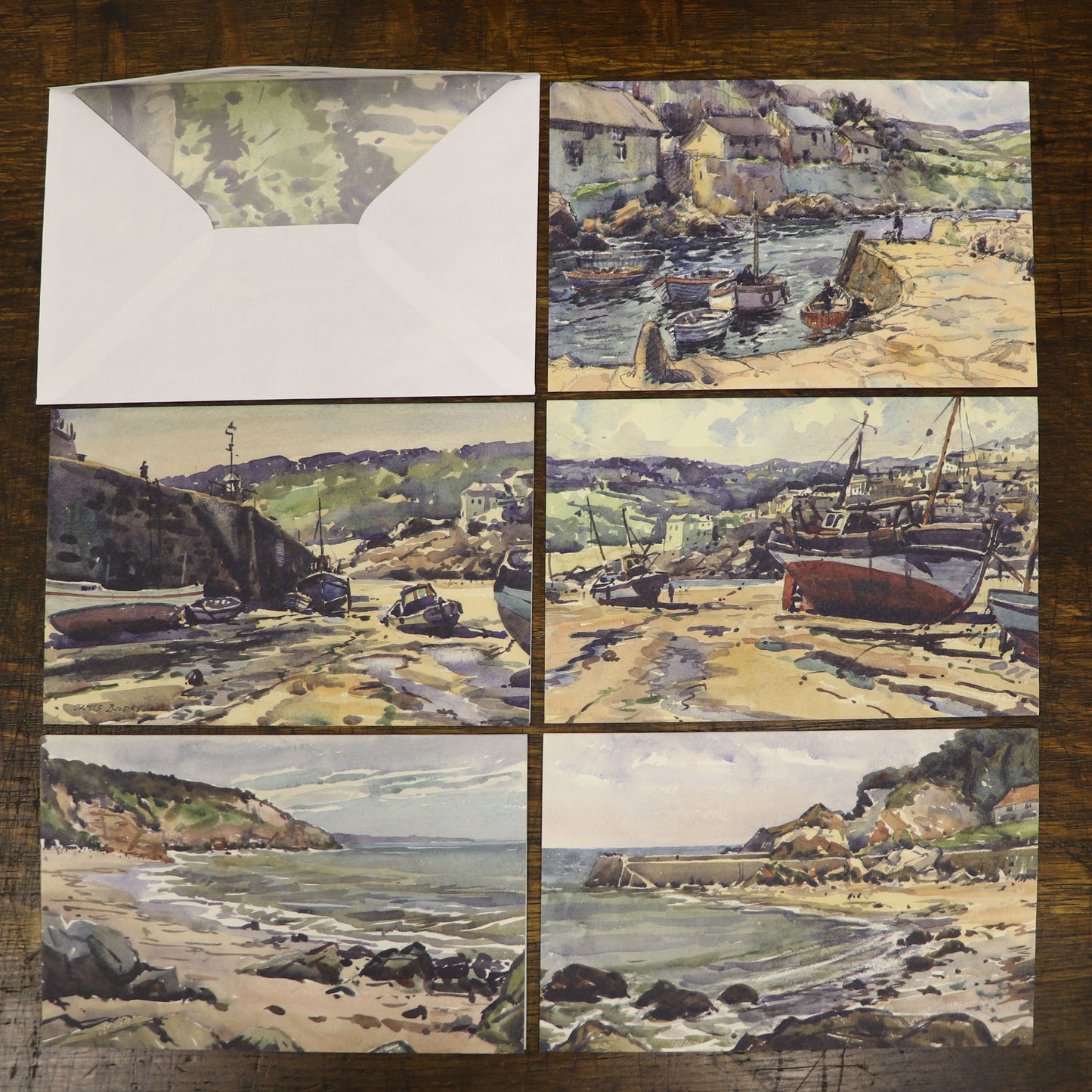 Greetings Card Set - By the Coast