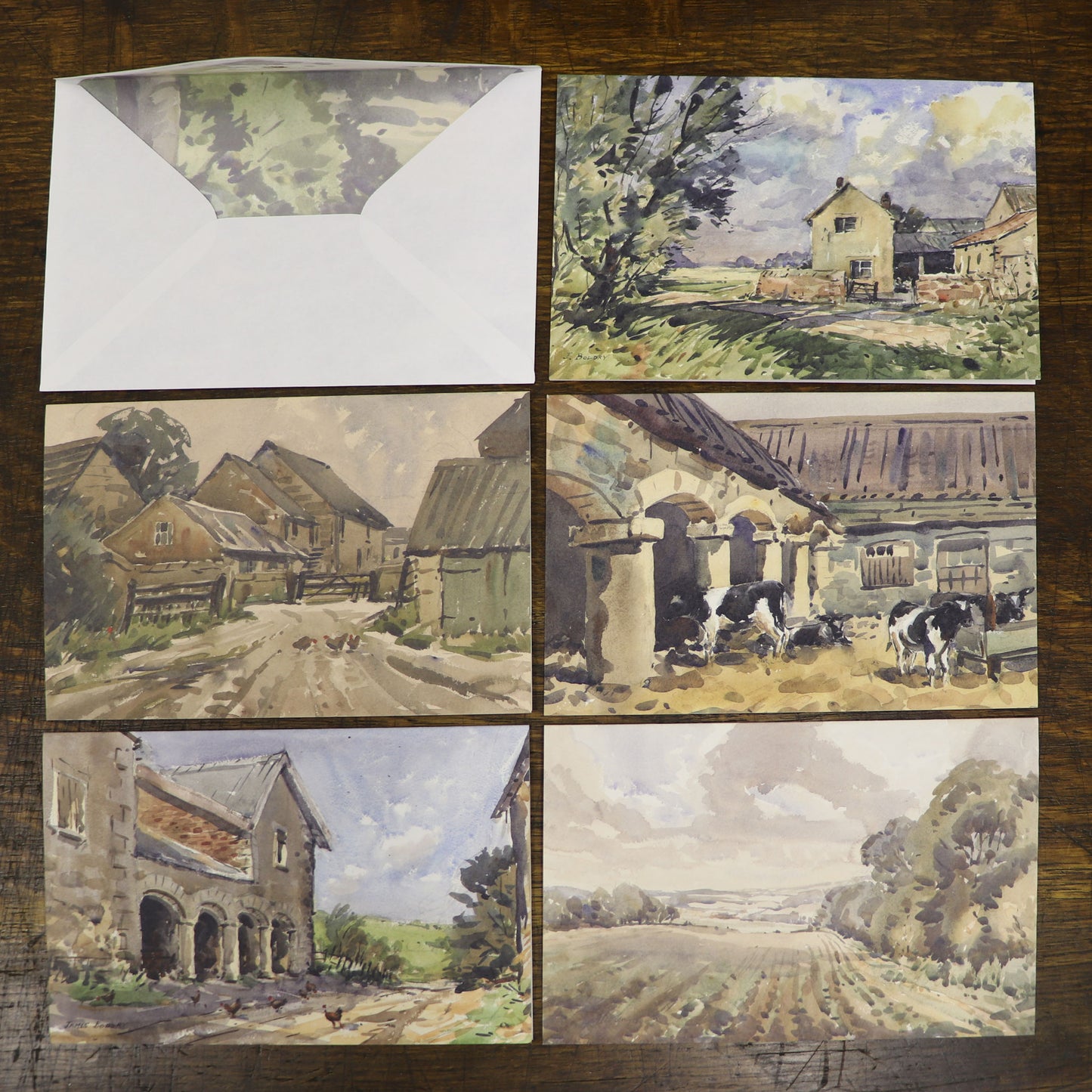 Greetings Card Set - On the Farm