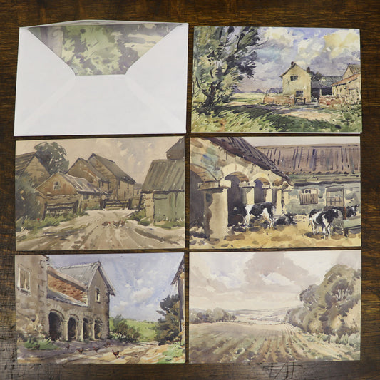 Greetings Card Set - On the Farm