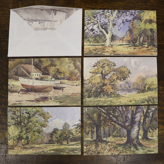 Greetings Card Set - An English Autumn
